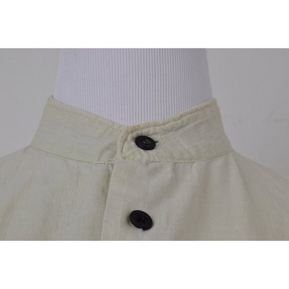 Vintage 80s All Cotton Tunic Blouse | size M - Picture 10 of 10